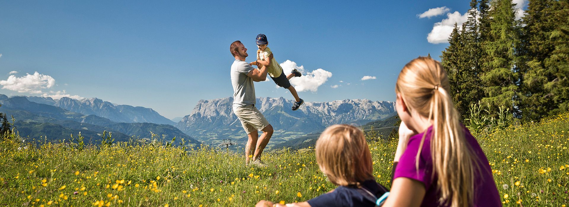 Urlaub Stjohann Pongau Salzburg Familienspaß im Sommer